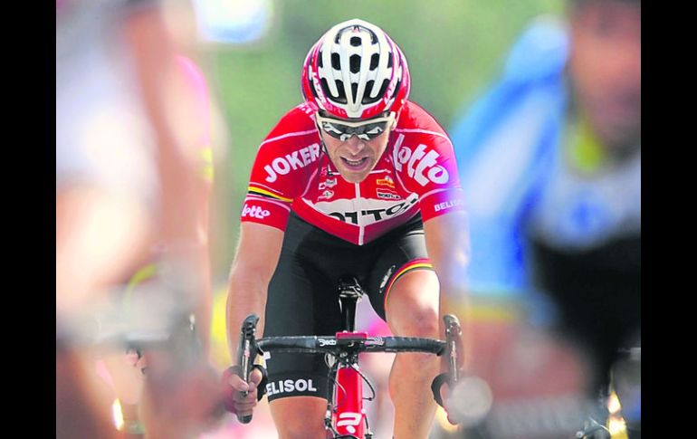 En la sangre. Gallopin es hijo y sobrino de ciclistas que han competido anteriormente en el Tour de Francia. EFE /