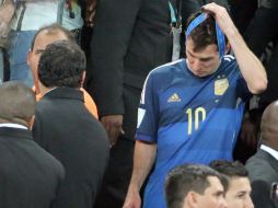 Messi y Argentina fueron derrotados por Alemania en la final de la justa mundialista. EFE /