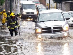 Protección Civil advirtió de los riesgos de inundaciones por lluvias intensas. ARCHIVO /