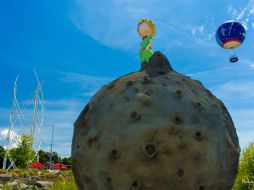 El parque invita a ser niños otra vez y formar parte de este mundo de la literatura francesa. ESPECIAL /