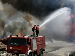 Ya han sido dañados 47 edificios de la Agencia de Naciones Unidas para Asistencia de Refugiados Palestinos en Medio Oriente (UNRWA). AP /