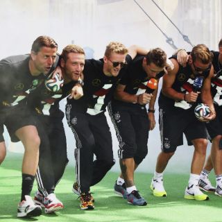 Selección alemana se burla de la de Argentina