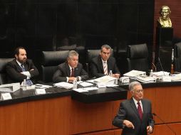 Senadores de comisiones de Energía y Estudios Legislativos discuten sobre las reformas a leyes secundarias. SUN /