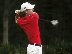 Carlos ha ganado dos torneos en este circuito y continúa con el sueño de la élite del golf. ARCHIVO /