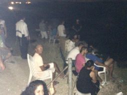 Allan Sorensen tuiteó para el diario 'Kristeligt Dagblad' una imagen acompañada del texto 'Cine Sderot'. TOMADA DE @allansorensen72  /