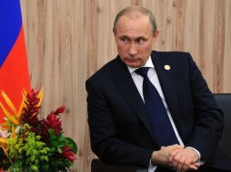 Vladimir Putin indica que las relaciones con EU fueron llevadas a un impase por las sanciones. AFP /