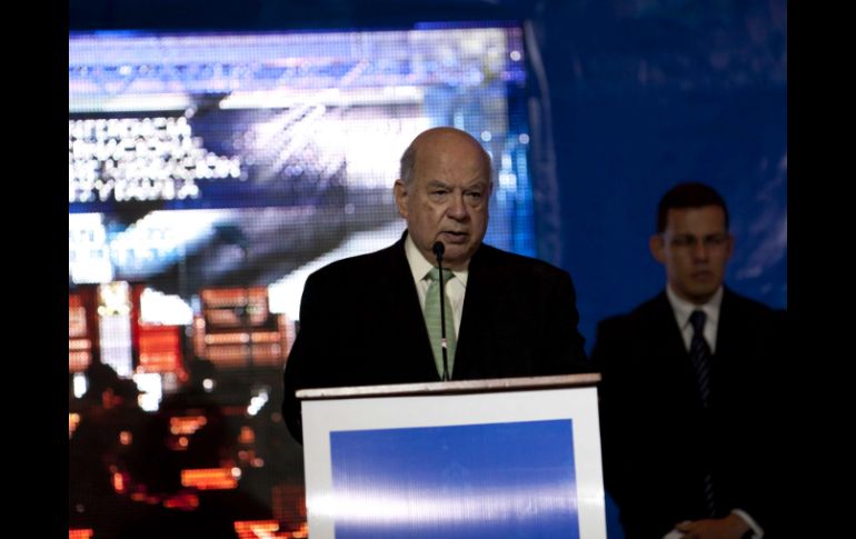 José Miguel Insulza, asistió a la Conferencia Internacional sobre Migración, Niñez y Familia en Honduras. EFE /