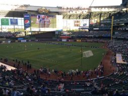La afición del Rebaño se hizo presente en el Miller Park. ESPECIAL /