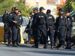 Los agentes fueron encerrados en el edificio local de Seguridad pública del municipio de Buenavista. ARCHIVO /