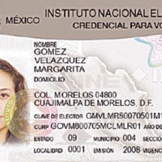 Presentará INE credencial de elector infalsificable