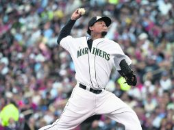 Respaldo real. El 'Rey' Félix Hernández encabeza los esfuerzos de Seattle por ir a postemporada por primera vez desde 2001.  /