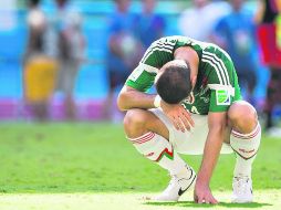 Sin levantar. El Tri realizó una buena actuación en la Copa del Mundo al alcanzar los Octavos de Final, misma ronda a la que llegó EU. MEXSPORT /