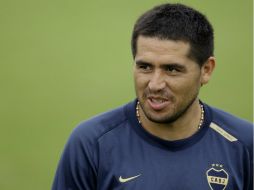 Riquelme sale de Boca Juniors después de varios escándalos. ARCHIVO /