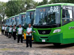 Las nuevas unidades cuentan con GPS, cámaras de video, asientos preferenciales; hay tres unidades con rampa.  /