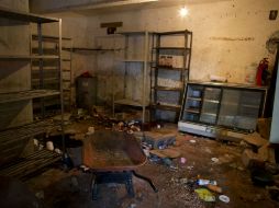 Del albergue se han sacado más de 20 toneladas de basura. AP /