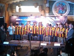 Raúl Padilla estuvo en la presentación del equipo de Leones Negros.  /