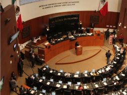 El Senado de la República retoma el análisis y el debate de la reforma energética. NTX /