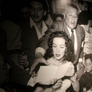 Imágenes inéditas de María Félix en exhibición pública
