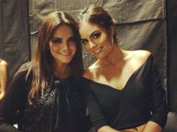 Ambas famosas asistieron al desfile de clausura del modisto en Intermoda.  /