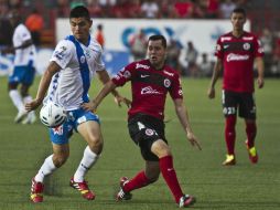 Luis Loroña hizo el gol del partido apenas al minuto nueve. MEXSPORT /