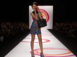 La propuesta de la marca Desigual, está llena de colores, alegría e innovación. ESPECIAL /