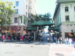 Barrio chino. Este es uno de los sitios más concurridos en la ciudad.  /