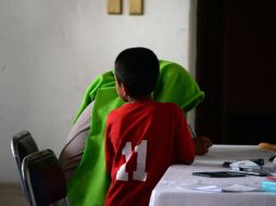 Según médicos, la mitad de los menores de este grupo llegaron enfermos con problemas digestivos y respiratorios. AFP /