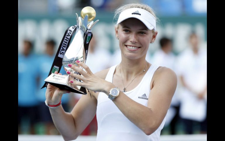 Con este triunfo, la tenista acumula 22 éxitos en su carrera. EFE /