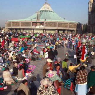Peregrinos de Querétaro llegan a la Basílica de Guadalupe