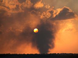 El Ejército israelí lanzó ataques contra el barrio de Shajaya, que quedó reducido a escombros. AFP /