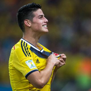 James Rodríguez anota el mejor gol del Mundial
