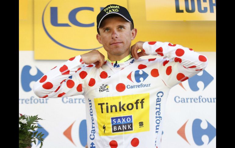 Majka llegó con 29 segundos de ventaja sobre su más cercano perseguidor. EFE /