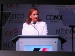 Claudia Ruiz Massieu, Secretaria de Turismo Federal, dio a conocer esta información.  /