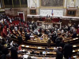 El parlamento francés discute la reforma territorial. AFP /