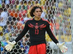 El portero no se siente incómodo por no haber fichado todavía. ARCHIVO /