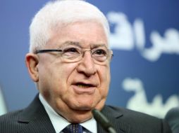 Fuad Masum es elegido por 211 diputados de los 269 presentes en la sesión parlamentaria. AFP /