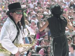 La Maldita Vecindad se presentó en 2003 en Guadalajara, para celebrar el 461 aniversario de la ciudad.  /