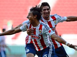 Los Rojiblancos iniciaron con buena vibra el Apertura 2014 al empatar 1-1 con Jaguares. MEXSPORT /