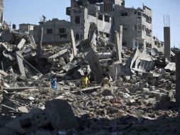 Una tregua de 12 horas en Gaza fue facilitada por las presiones de Egipto y Estados Unidos; ahora, quisiera mantenerla. AFP /