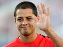Javier Hernández se encuentra concentrado con el United en territorio estadounidense. AFP /