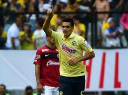 Los Azulcremas triunfaron por 2-1 en casa ante el cuadro fronterizo. AFP /