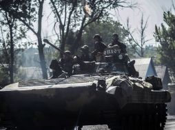 El texto señala que los grupos prorrusos se están profesionalizando. AFP /