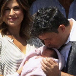 Alejandro Sanz y Raquel Perera presentan a su hija Alma
