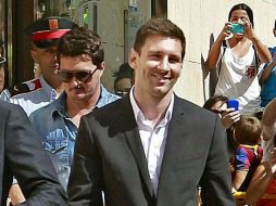 Autoridades sostienen que Lionel Messi conocía la sociedad que mantenía su padre. EFE /