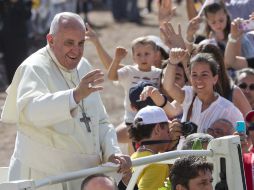 La segunda gira apostólica que se llevará a cabo en Asia, será en apenas seis meses. AP /