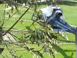 Por su estado, uno de los agentes fue trasladado en helicóptero al Centro Médico de Occidente.  /