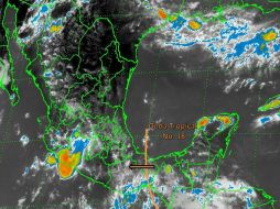 La onda tropical número 18 favorece desprendimientos nubosos y lluvias en los estados. TOMADA DE @conagua_clima  /