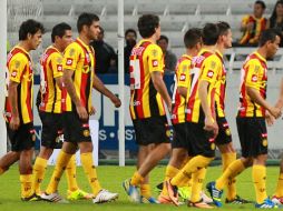 El recién ascendido a Primera División perdonó en el último minuto y se conformó con un punto de visita. ARCHIVO /