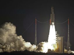 La Agencia Espacial Europea aporto cuatro 200 mil millones de euros para el carguero. EFE /
