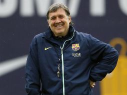 Martino no tuvo buen saldo con Barcelona, ya que su año futbolístico terminó en blanco. ARCHIVO /